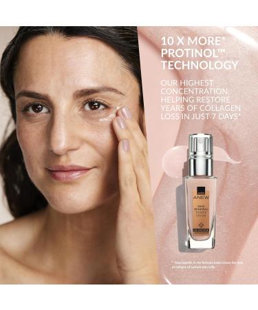 Avon Power Serum + Power Eye Duo Set Formulated with Protinol Technology For Firmer Looking Skin 7 Powerful Skin Benefits Cruelty Free Power Face Serum + Eye Cream - Buy Online on SooperMarket.com