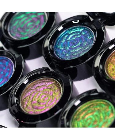 CHARMACY Duochrome Eyeshadow - Insane Shifters Chameleon Eyeshadow for High-Impact Metallic Eye Looks - 100% Vegan & Cruelty Free - 1.9g (500) - Buy Online on SooperMarket.com