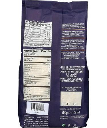 Camp'Oro Le Regionali Italian Pasta Trofie 17.6 oz - Pack of 16 - Buy Online on SooperMarket.com