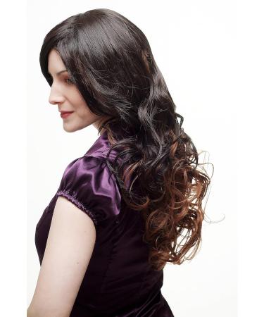 WIG ME UP Ombre Sexy Ladies Wig - Dark Brown & Reddish Brown Mix Long Curly Hair SA070-6T30H4 - Shop Internationally! - Buy Online on SooperMarket.com