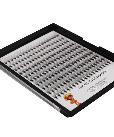 Dedila 200Pcs 20D Nature Long Premade Volume Fans 0.07mm D Curl Mixed Individual False Eyelashes Cluster - 9-11-13-15MM - Buy Online on SooperMarket.com