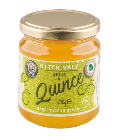 Otter Vale Quince Jelly Quince fruitiness Hand-Made in Devon Gluten-Free 250 g Glass jar
