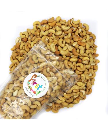 FirstChoiceCandy Roasted & Salted Whole Cashews 5 Pound 5 Pound (Pack of 1)