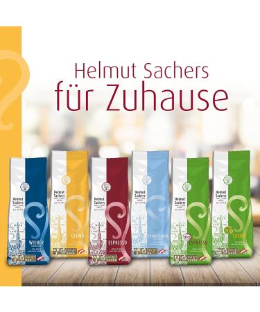 Helmut Sachers Coffee Crema - 100% Arabica Whole Beans 500g | Intensity 4/5 - Buy Internationally - Buy Online on SooperMarket.com