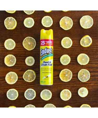 Endust Multi-Surface Lemon Zest Cleaning Spray 12.5oz (2-Pack) - Dusting and Polishing Formula - Buy Online on SooperMarket.com