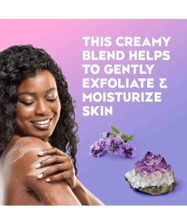 OGX Calming Amethyst & Lavender Body Scrub & Wash 19.5 fl oz - Gently Exfoliating - Buy Online on SooperMarket.com