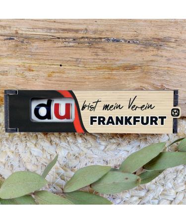 Frankfurt You Are My Club Chocolate Bar Gift Box - Perfect Gift for Frankfurt Fans & City Lovers | Duplo Included - Buy Online on SooperMarket.com