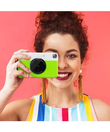 KODAK Printomatic Digital Instant Camera - Green | Full Color Prints On ZINK 2x3 Sticky-Backed Paper - Buy Online on SooperMarket.com