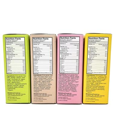 Made Good Organic Granola Minis Variety Pack - 4 Flavors, Nut & Peanut-Free, Gluten-Free, Vegan, Kosher - 16 Portion Packs - Buy Online on SooperMarket.com