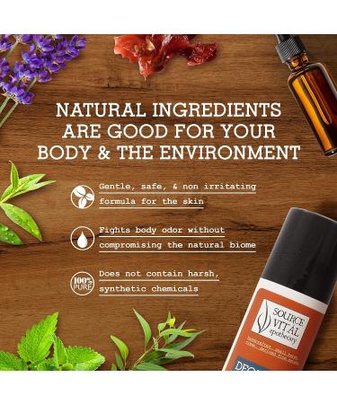Deozein Original Roll-On Deodorant | All Natural & Paraben Free | Earthy Herbal Scent | 3 fl. Oz - Buy Online on SooperMarket.com