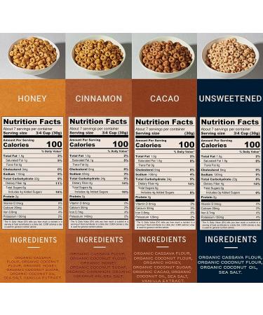 Lovebird Gluten Free Cereal Honey 3 Pack - Organic Paleo AIP Dairy Free Keto Friendly Snack - Buy Online on SooperMarket.com