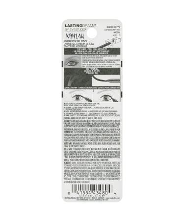 Maybelline Eyestudio Lasting Drama Waterproof Matte Gel Pencil Black Eyeliner - 1 Count - Buy Online on SooperMarket.com