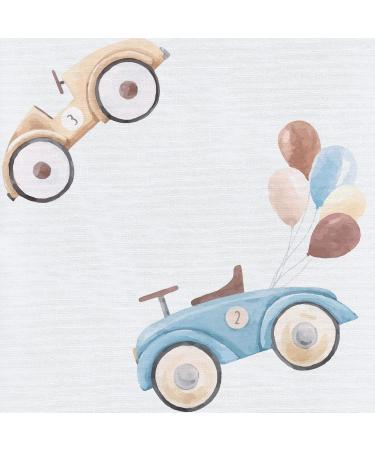Ceba Baby Portable Changing Mat - Washable 60x40 cm for On-the-Go | Retro Cars Design - Buy Online on SooperMarket.com