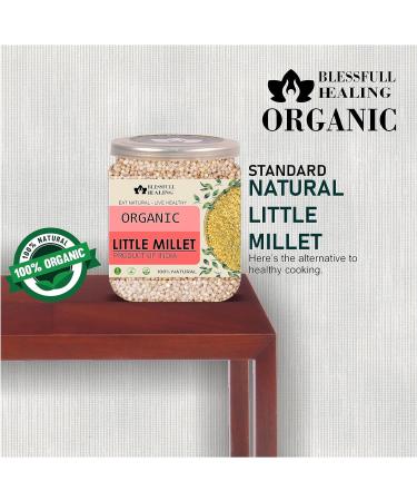 Blessfull Healing Organice Little Millet 2 lb (907 Gram) - Buy Online on SooperMarket.com