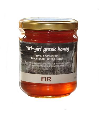 RAW Greek Honey 100% Pure - FIR 260g - from The Mountain of Chelmos.