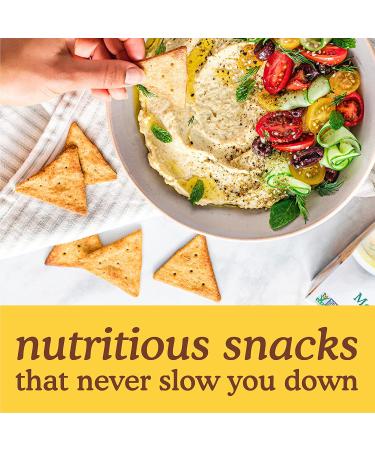 Simple Mills Mediterranean Herb Pita Crackers - Gluten Free, Vegan Snack - Paleo Friendly - 4.25oz - Buy Online on SooperMarket.com