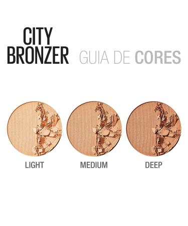 Maybelline City Bronzer 100 Light Cool - Buy Online | International Shipping Available - Buy Online on SooperMarket.com