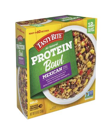 Tasty Bite Mexican Protein Bowl - Vegan, Microwaveable, 12g Plant Protein - 8.8oz (Pack of 6) - Buy Online on SooperMarket.com