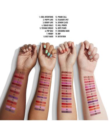NYX Powder Puff Lippie Lip Cream Liquid Lipstick - Squad Goals Tea Rose Pink 0.40 Fl Oz - Buy Online on SooperMarket.com