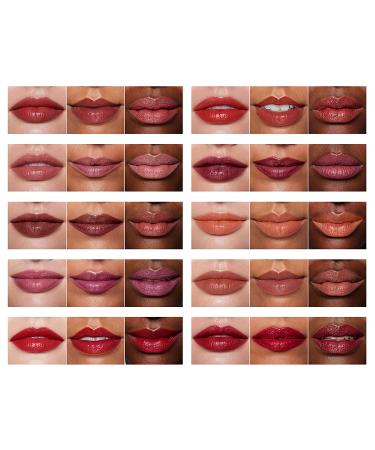 e.l.f. O Face Satin Lipstick - Richly Pigmented, Nourishing & Long-Lasting Creamy Lipstick with Jojoba - Vegan & Cruelty-Free - Dirty Talk - Buy Online on SooperMarket.com