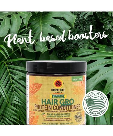 Jamaican Black Castor Oil Protein Conditioner - Strengthens & Moisturizes Hair Promotes Growth & Reduces Breakage (8oz) - Buy Internationally - Buy Online on SooperMarket.com
