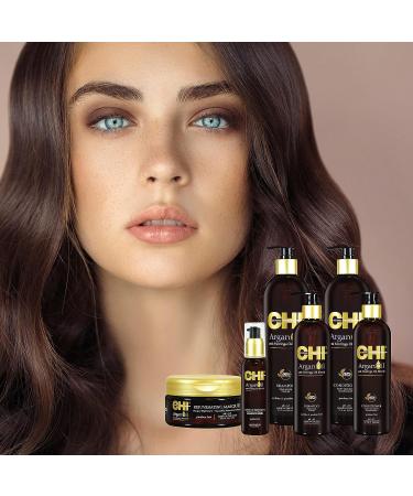 Organic Chi Argan Oil Shampoo 11.5 Fl Oz - Brown | Pack of 1 - Buy Online on SooperMarket.com