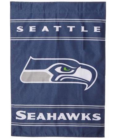 Fremont Die NFL 2-Sided House Banner, 28 x 40-Inch Seattle Seahawks 28" x 40" Team Colors