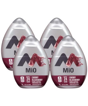 MiO Cherry Blackberry Liquid Water Enhancer, 1.62 fl oz (Pack of 4)