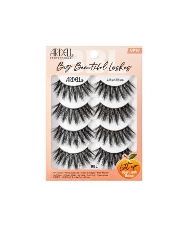 Ardell Big Beautiful Lashes Like4likes 4 pairs Like-4-Likes
