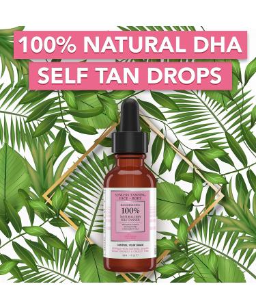 Natural Breast Cream for Fuller Bust & Butt + Self Tanner Drops for Sunkissed Glow - Buy Online on SooperMarket.com