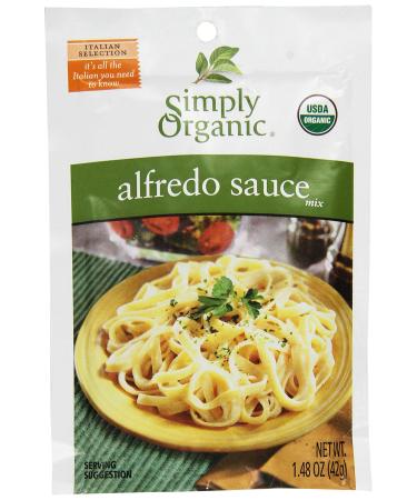 Alfredo Sauce Mix, 12 Packets, 1.48 oz (42 g) Each, Simply Organic