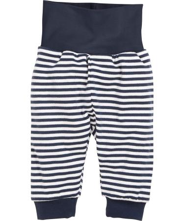 Playshoes Unisex Baby-Pumphose Sweat Jogging Pants - Navy Stripes/Sizes 86 - Buy Online on SooperMarket.com