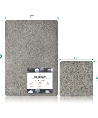 Templeton 100% New Zealand Wool Pressing Mats - Deluxe 2 Pack for Crafts, Quilting, and Ironing - Buy Online on SooperMarket.com