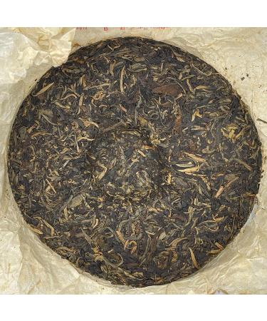 Pu-erh tea 2006 Xishuangbanna Yiwu Organic Green Cake 400g Raw - Buy Online on SooperMarket.com