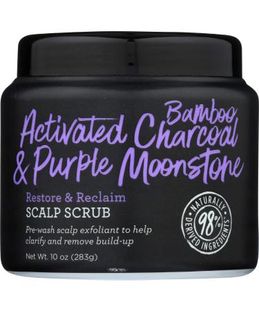 Not Your Mother's Activated Bamboo Charcoal & Purple Moonstone Scalp Scrub, 10 Oz