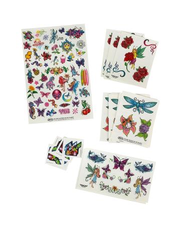 Savvi Mega Value Temporary Tattoo Kit - 625 Fake Tattoos for Kids of All Ages - Buy Online on SooperMarket.com