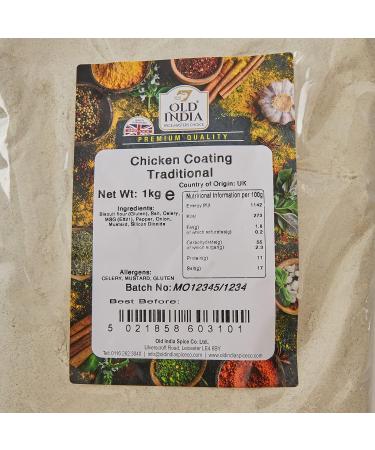 Old India Chicken Coating Traditional 1kg - Buy Online on SooperMarket.com