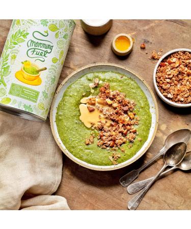 Alpha Foods Morning Fuel Oatmeal Porridge - Vanilla & Matcha - Vegan Nutrient-Rich Breakfast Replacement 500g Smoothie Bowl - Buy Online on SooperMarket.com