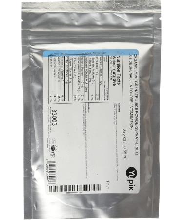 Yupik Organic Pomegranate Juice Powder Non-GMO Vegan Gluten-Free 250g 41.67 g (Pack of 6) - Buy Online on SooperMarket.com
