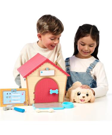 Little Live Pets My Puppy's Home Interactive Plush Toy Kennel - 25+ Sounds & Reactions - Build DIY Kennel - Surprise Puppy Included - Buy Online on SooperMarket.com