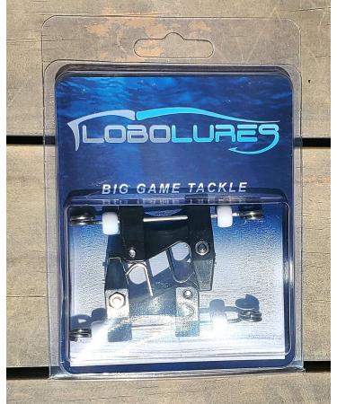 Lobo Lures Big Game Fishing Thru-Wire Outrigger Release Clips Set of 2 - Adjustable for Downrigger, Kite, Outrigger - Buy Online on SooperMarket.com