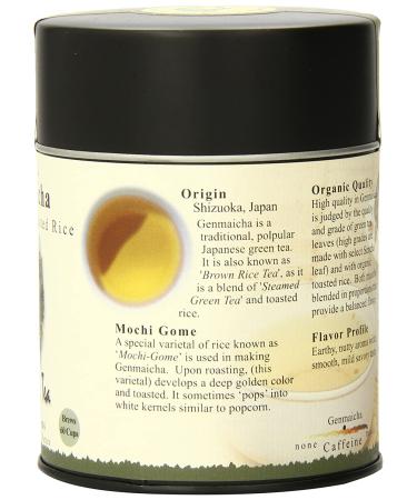 Organic Genmaicha Brown Rice Tea - Tao of Tea 3.5 oz (100g) | Premium Japanese Green Tea - Buy Online on SooperMarket.com