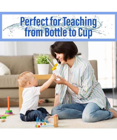 Honey Bear Straw Cup - Special Needs Therapy Bottle for Teaching Juice Sippy - Buy Online on SooperMarket.com
