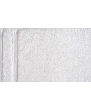 Amazon Commercial Cotton Bath Towel Set - 27 x 54 Inches - 650 GSM - White - Pack of 6 - Buy Online on SooperMarket.com
