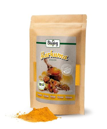 Buy Biojoy ORGANIC Turmeric Powder 250g - Premium Ground Curcuma Longa for Health & Wellness - Buy Online on SooperMarket.com