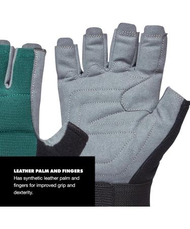 Black Diamond Women's W Crag Half Finger Gloves - Raging Sea | Premium Climbing Gear for Ultimate Grip & Comfort | Shop Internationally - Buy Online on SooperMarket.com