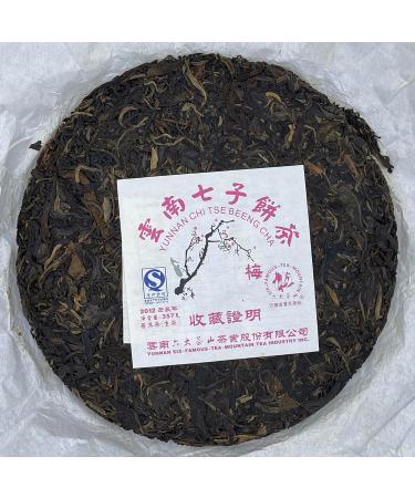 Pu-erh tea 2012 SIX FAMOUS TEA MOUNTAIN Plum blossom 357 Raw - Buy Online on SooperMarket.com