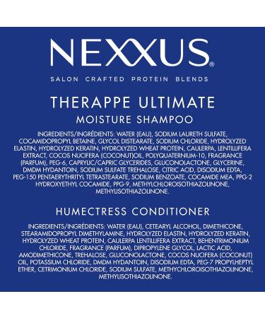 Nexxus Therappe & Humectress Shampoo and Conditioner Set for Dry Hair - 13.5oz x 2 | Proteinfusion Blend for 24-Hour Moisture - Buy Online on SooperMarket.com