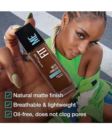 Buy Maybelline Fit Me Matte + Poreless Foundation Mocha - 1 fl oz | International Shipping Available - Buy Online on SooperMarket.com