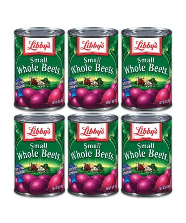 Libby's Small Whole Beets 15oz Can (Pack of 6)